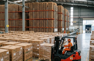 Pallet Gỗ HẢI NAM PHÁT – Giải Pháp Đóng Gói Và Vận Chuyển Hiệu Quả